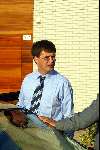 Capelle aaan de Ijssel 17 mei 2002
Jan Peter Balkenende vertrek bij zijn huis