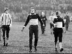Eindhoven, 12 januari 1980
PSV-AZ 67
Jan v Beveren en Eddy Treytel geheel links Piet Wildschut