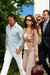 Hilversum 30 mei 2002
Begrafenis Bart de Graaff.
Marco Borsato en Leontine Borsato