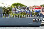 Curacao 7 mei 2002
Prins Willem Alexander en Maxima op Curacao
Mariniers op boot