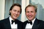 Hooge Vuursche 31 mei 2002
Presentatie tijdschrift van Glamago
Mike Dobbinga met vriend