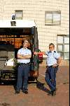 Capelle aaan de Ijssel 17 mei 2002
Jan Peter Balkenende vertrek bij zijn huis
Politiebewaking