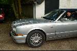 Hooge Vuursche 31 mei 2002
Presentatie tijdschrift van Glamago
Rene Froger in Bentley Cabrio