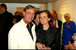 Amstelveen 28 mei 2002
Opening expositie Rita Kok.
Frans Molenaar en Rita Kok