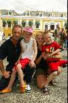 Curacao 67 mei 2002
Prins Willem Alexander en Maxima bezoeken Curacao
Ron Boszhard met gezin