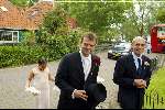 Holysloot 31 mei 2002
Trouwen Trijntje Oosterhuis en Sander v d Eeden