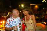 Curacao 21 mei 2002
Princess model of the year competition.
Phaedra Hoste en Serge Henri Valcke