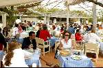 St Tropez 3 mei 2002
strandtent 55 in St Tropez
aardbeientoetje specialiteit club 55