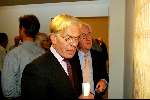 Amstelveen 28 mei 2002
Opening expositie Rita Kok.
Tjeenk Willink met vriend
