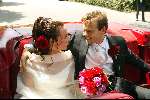 Holysloot 31 mei 2002
Trouwen Trijntje Oosterhuis en Sander v d Eeden