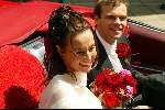 Holysloot 31 mei 2002
Trouwen Trijntje Oosterhuis en Sander v d Eeden