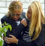 Hilversum 30 mei 2002
Begrafenis Bart de Graaff.
Valerie Zwikker