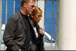 Hilversum 30 mei 2002
Begrafenis Bart de Graaff
Valerie Zwikker met DJ Dave
