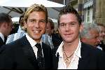 Hooge Vuursche 31 mei 2002
Presentatie tijdschrift van Glamago
Winston Gerschtanowitz en Johnny de Mol