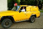 Hooge Vuursche 31 mei 2002
Presentatie tijdschrift van Glamago
Wouter Nicolaas in jeep