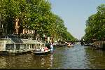 Sloepentocht door de grachten van amsterdam 2003