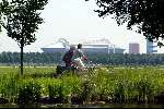 De Arena gezien vanaf De amstel
29 Mei 2003