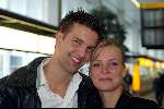 Amsterdam 13 mei 2003
Vertrek  bas muijs met vriendin