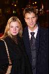 Amsterdam 21 december 2001
Uitreiking van de Rembrandt awards in de beurs van Berlage.
Bas Muijs met vriendin