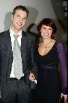 Den haag 30 januari 2003
Premiere Johnny Kraaykamp sr in schouwburg Den Haag.
Bas Muijs en Anouk v Nes