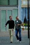 Amsterdam 4 mei 2003
carlo boszhard met zijn nieuwe vriend