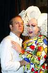 Den Bosch 19 mei 2003
gaynight in de orangerie in den bosch
carlo boszhard met een travestiet