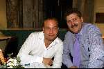 Den Bosch 19 mei 2003
gaynight in de orangerie in den bosch
carlo boszhard en henk krol