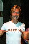 Amsterdam 23 mei 2003
save the oerang oetang in hotel arena
chris zegers