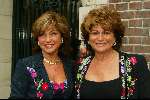 Amsterdam 21 mei 2003
presentatie boek mart Visser in  het tropenmuseum
christine Kroonenberg met netty v d veer