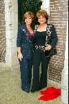 Amsterdam 21 mei 2003
presentatie boek mart Visser in  het tropenmuseum
christine Kroonenberg met netty v d veer