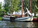 Classic boot op de loosdrechtse plassen