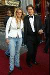 Amsterdam 26 mei 2003
premiere intervieuw in tuschinski
emile ratelband met dochter minou ratelband
