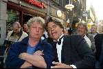 Amsterdam 26 mei 2003
premiere intervieuw in tuschinski
emile ratelband met Theo v Gogh