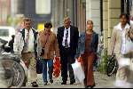 Rotterdam 8 mei 2003
Eric Nordholt met vrouw aan het shoppen