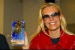 Schiphol 25 mei 2003
esther hart komt terug van het songfestival in riga
