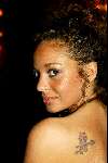 Amsterdam 15 mei 2003
premiere the matrix in tuschinski
fajah lourens met tatoo\'s