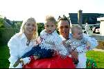 Fijnaart10 april 2003
Frans BAUER met mariska cristian en jan