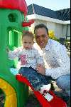 Fijnaart10 april 2003
Frans bauer met jan