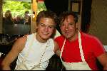 Laren 21 mei 2003
borden beschilderen voor het goede doel in het restaurant van Rene Froger
jim idols en gerard joling