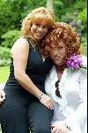 Laren 26 mei 2003
Gordon vermomd als vanessa (connie breukhoven)