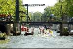 Oude panden aan grachten van Amsterdam
Sloepenroute
Veel plezierbootjes