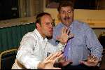Den Bosch 19 mei 2003
gaynight in de orangerie in den bosch
carloboszhard en henk krol