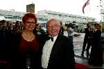 Amsterdam 12 mei 2003
Musical awards in rai amsterdam
johnny Kraaykamp sr. met vrouw
