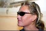 Schiphol 5 mei 2003
vertrek bobo in the bush 
Marie Carmen Oudendijk,