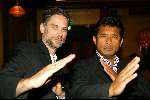 Amsterdam 15 mei 2003
premiere the matrix in tuschinski
job de Vries en martin schwaab