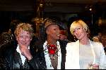 Amsterdam 21 mei 2003
presentatie boek mart Visser in  het tropenmuseum
monique des bouvrie en nicky nicole jan des bouvries