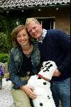 Bakkum 22 mei 2003
Nikki La Croix en Frank la Croix met hond