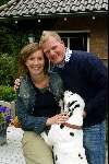 Bakkum 22 mei 2003
Nikki en Frank la Croix met teddybeer