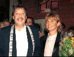Olga Commandeur met haar man Jaap Dekker
1998