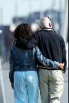 Amsterdam 7 mei 2003
Peter Faber met zijn vrouw